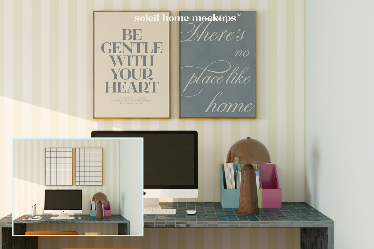 LALITA | Colorful Frame Mockup Set, a Household Mockup by SoleilHomeMockups (Photo 6 of 10)