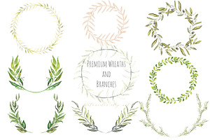 Premium Wreaths And Branches