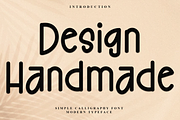 Design Handmade, a Sans Serif Font by FreshTypeINK (Thumbnail 1 of 7)