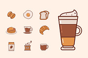 Coffee Culture Icons Set, a Templates & Theme by studiogstock (Thumbnail 3 of 4)