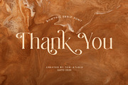 Bowtaris || ligature display serif, a Serif Font by ToniStudio (Thumbnail 9 of 9)