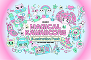 Magical Kawaiicore Illustration Pack, an Object Illustration by The Isian (Thumbnail 1 of 12)