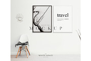 Frame Mockup Editable & Customisable, a Print Template by The White Space Co. (Thumbnail 4 of 8)