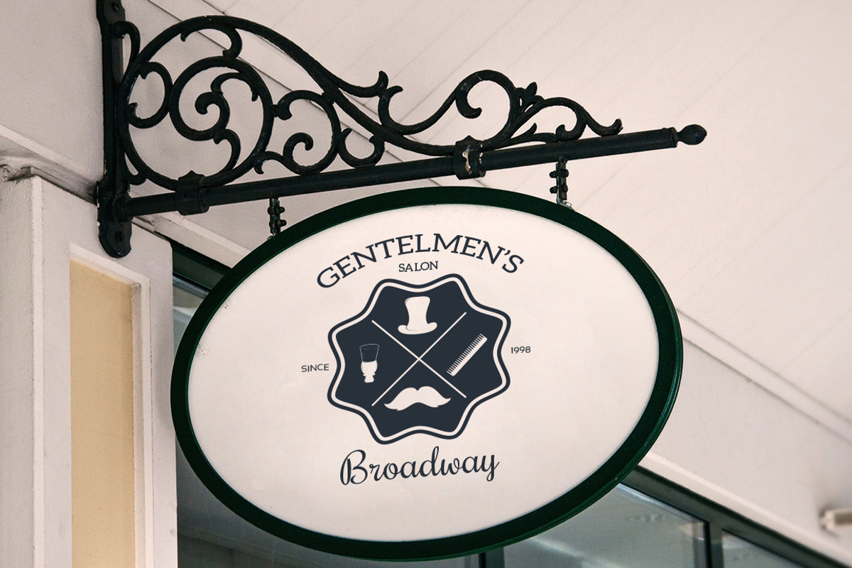 Barber Shop Logo Emblems, a Branding & Logo Template by Artha Desain (Photo 12 of 14)