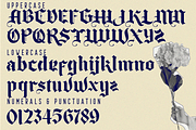 Aubange Belgium Font, a Blackletter Font by 177Studio (Thumbnail 6 of 6)