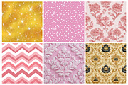 Princess in Roses Digital Papers., a Pattern Graphic by CitraGraphics (Thumbnail 3 of 5)