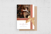 Christmas Photo Card Template, a Stationery Template by BrandPacks (Thumbnail 3 of 4)