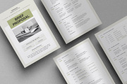 Brief Proposal Template, a Stationery Template by Designsoul14 (Thumbnail 4 of 4)