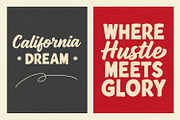 Jaglend Font Duo Vintage Script Sans, a Script Font by Maulana Creative (Thumbnail 6 of 8)