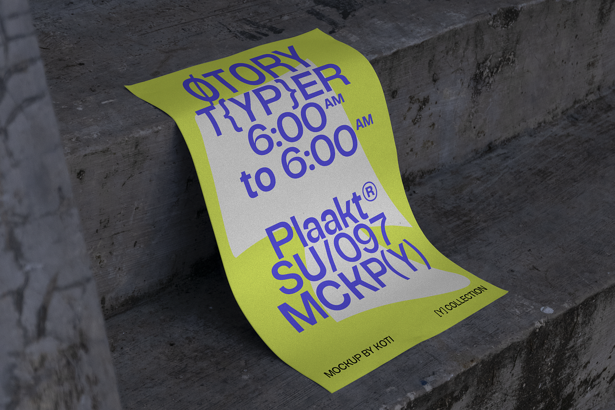 Poster Mockup [Y] 11, a Mockup by Kotivoro (Photo 1 of 3)