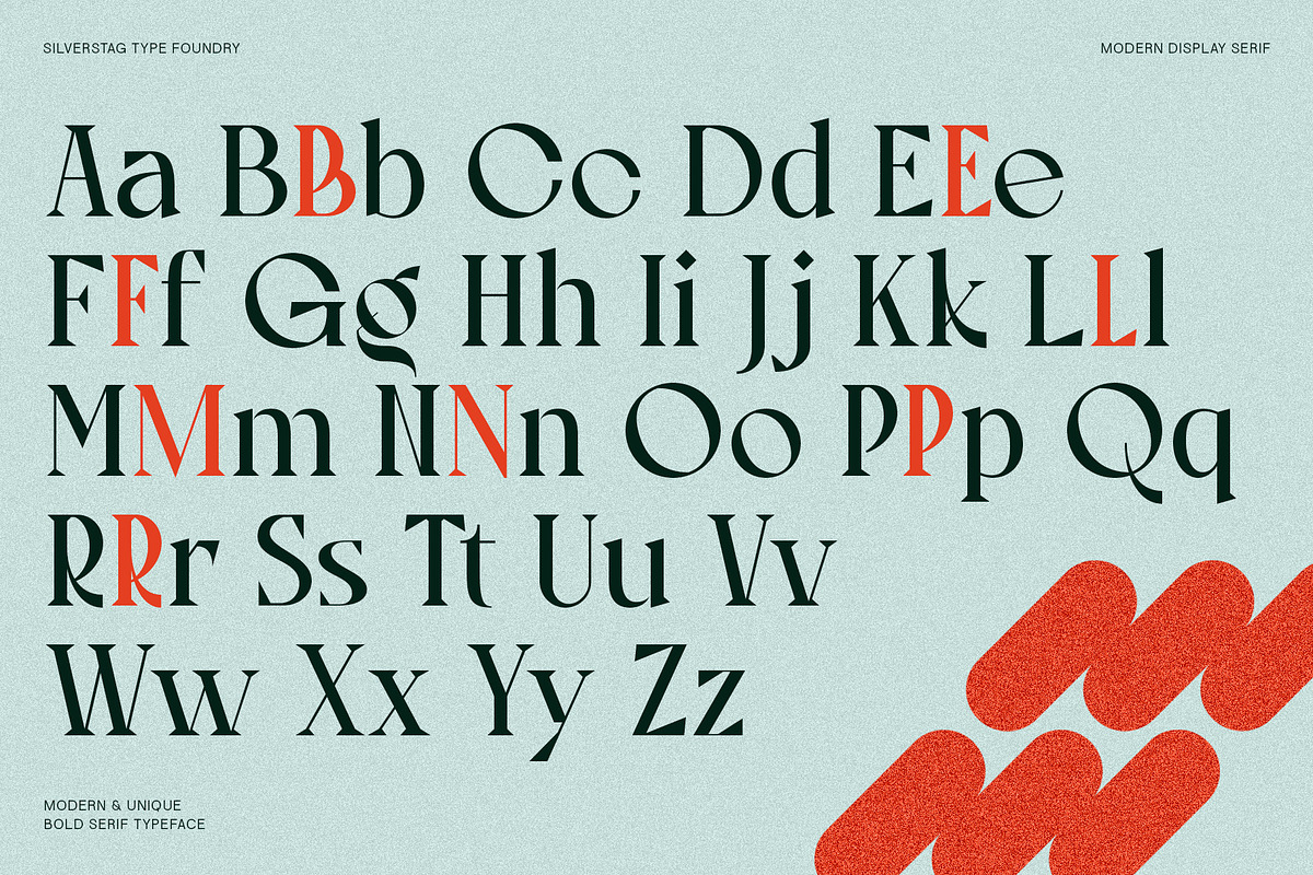 Tangled Rockaway Vintage Serif Font, a Serif Font by SilverStag Type Foundry (Photo 16 of 18)