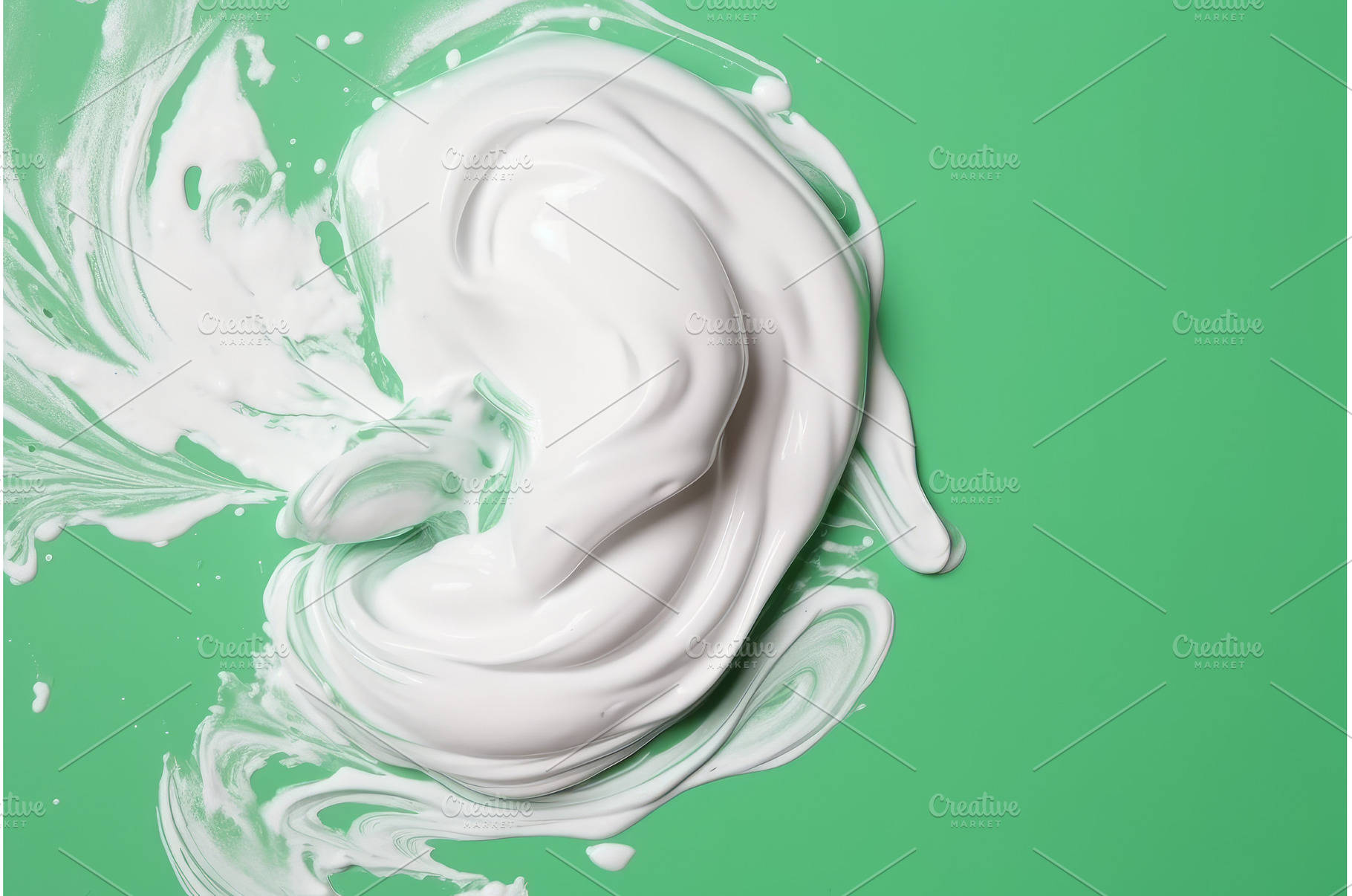 Washing foam. Generate Ai, a Beauty & Fashion Photo by Ylivdesign