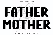 Father Mother, a Script Font by InermediaSTUDIO (Thumbnail 1 of 8)