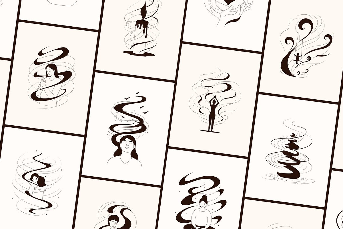 Animated Mindfulness Illustration, a Person Illustration by Prosymbols (Photo 4 of 5)