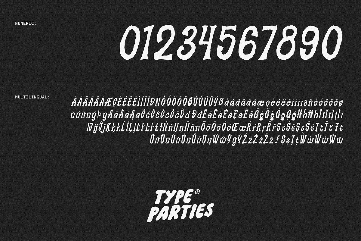 FantasyFactory - Rough Display Font, a Serif Font by Typeparties (Photo 9 of 9)