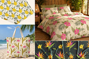 Tropical Paradise Summer Clipart, a Seasonal Illustration by Hanna's ArtLab (Thumbnail 6 of 6)