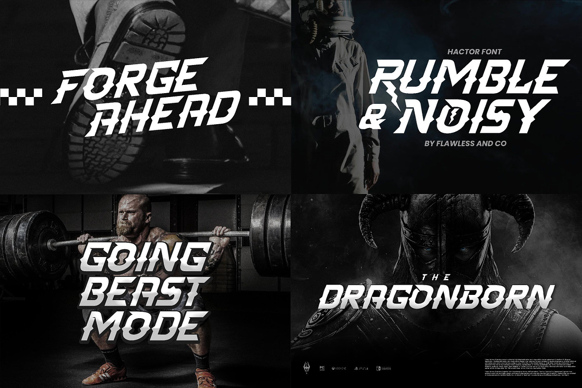 Sport Font Bundle, a Sans Serif Font by Flawless And Co (Photo 6 of 10)