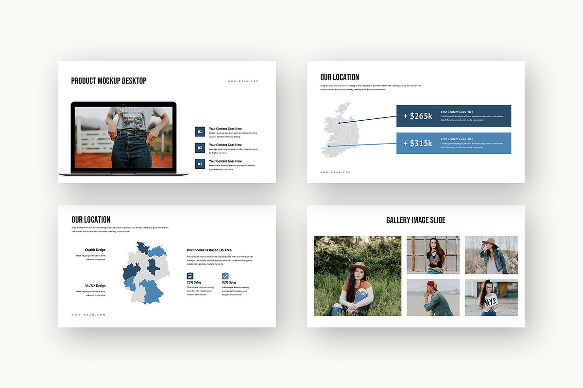 Hxan : Casual Wear Powerpoint, a Presentation Template by Punkl Camp (Photo 8 of 16)