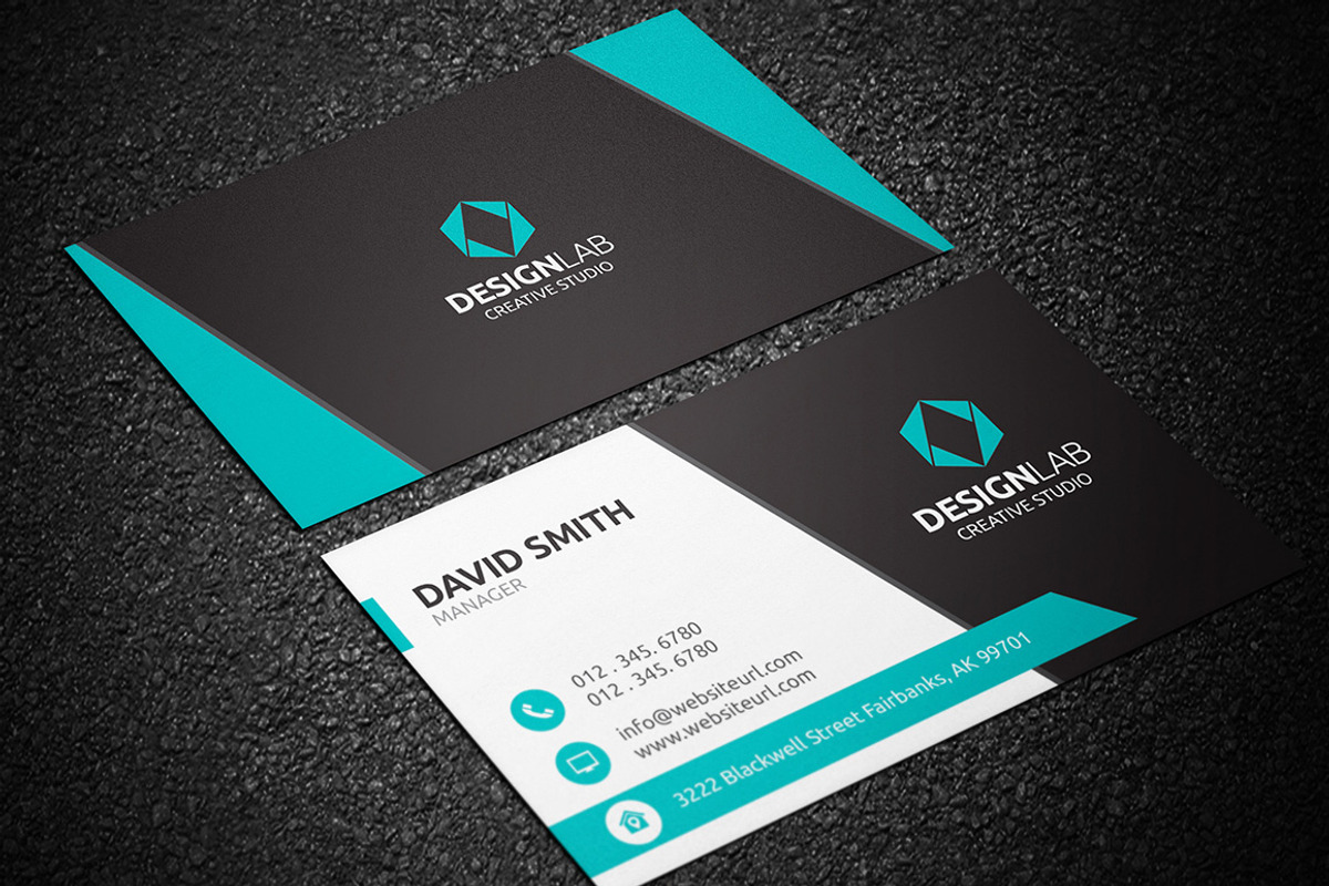 Modern Business Card Template, a Business Card Template by Arslan