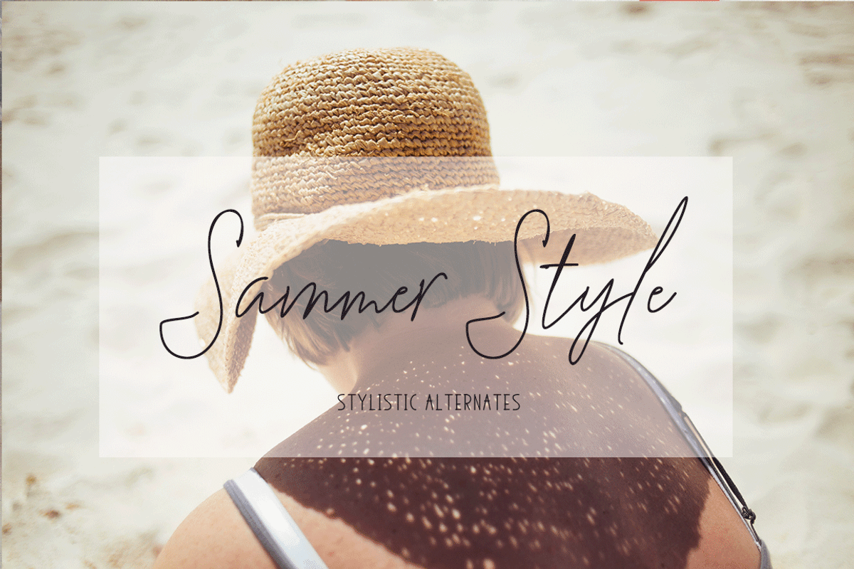 Elegantly&Modest FontDuo preview 5