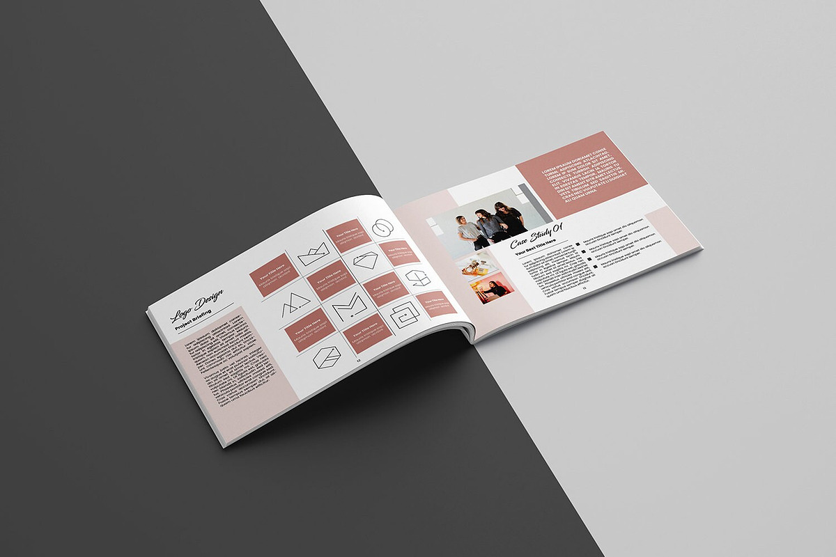 Media Kit Template InDesign & Canva, a Brochure Template by Template Shop (Photo 6 of 10)