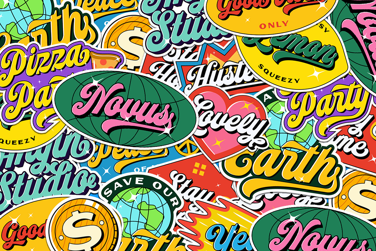 Sundries Bold Script with Extruded, a Script Font by Angin Studio (Photo 11 of 18)