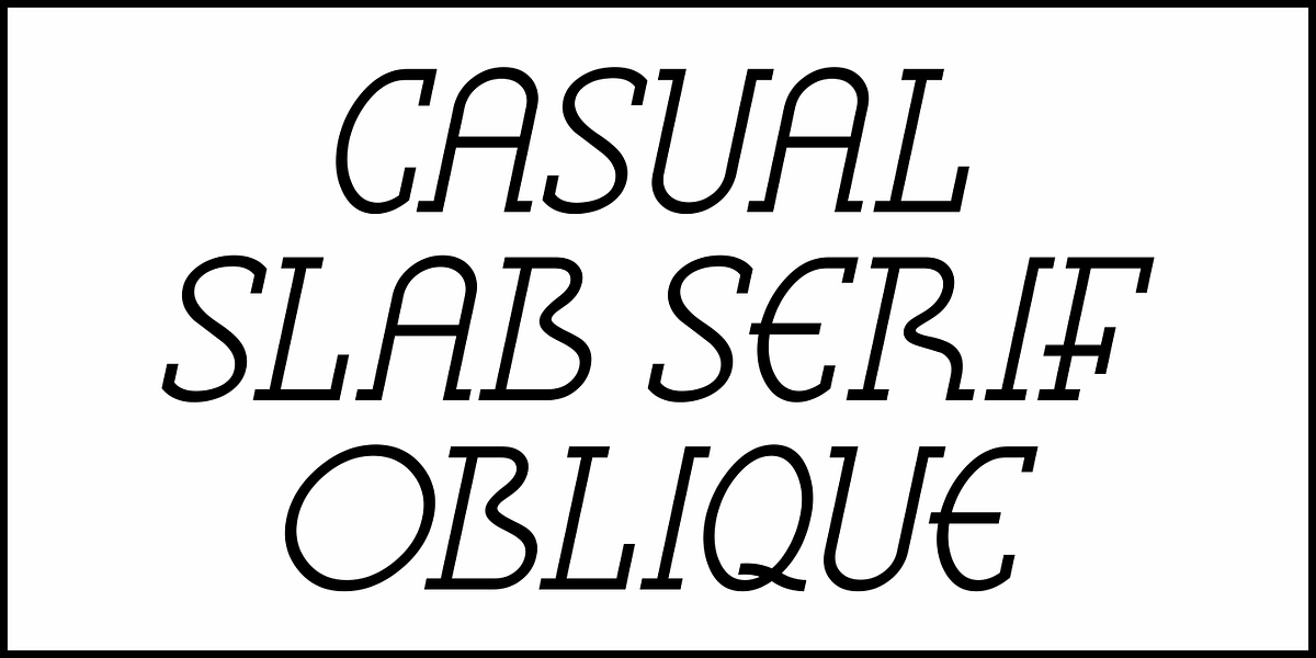 Casual Slab Serif JNL, a Slab Serif Font by Jeff Levine Fonts (Photo 4 of 5)