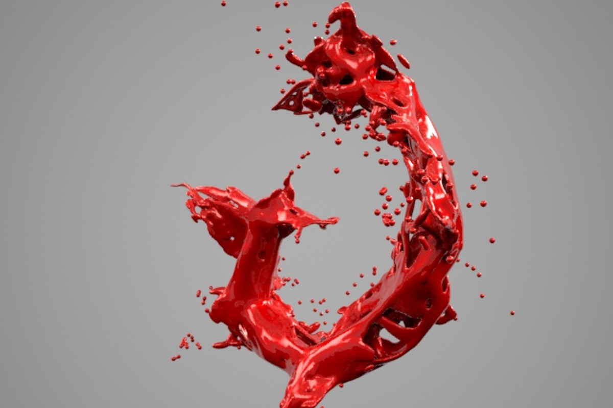 Splash Liquid Alphabet: G, a Food & Drink 3D Model by Tedi Permana (Photo 3 of 4)