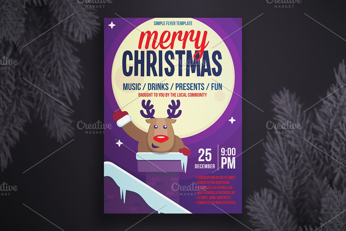 Christmas Flyer Bundle, a Flyer Template by Scredeck (Photo 4 of 11)