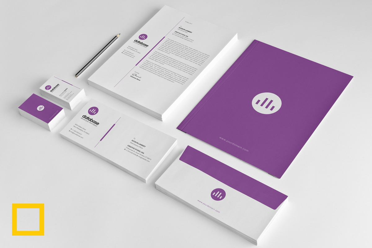 Brand Identity, a Stationery Template by DesignJanala (Photo 7 of 7)
