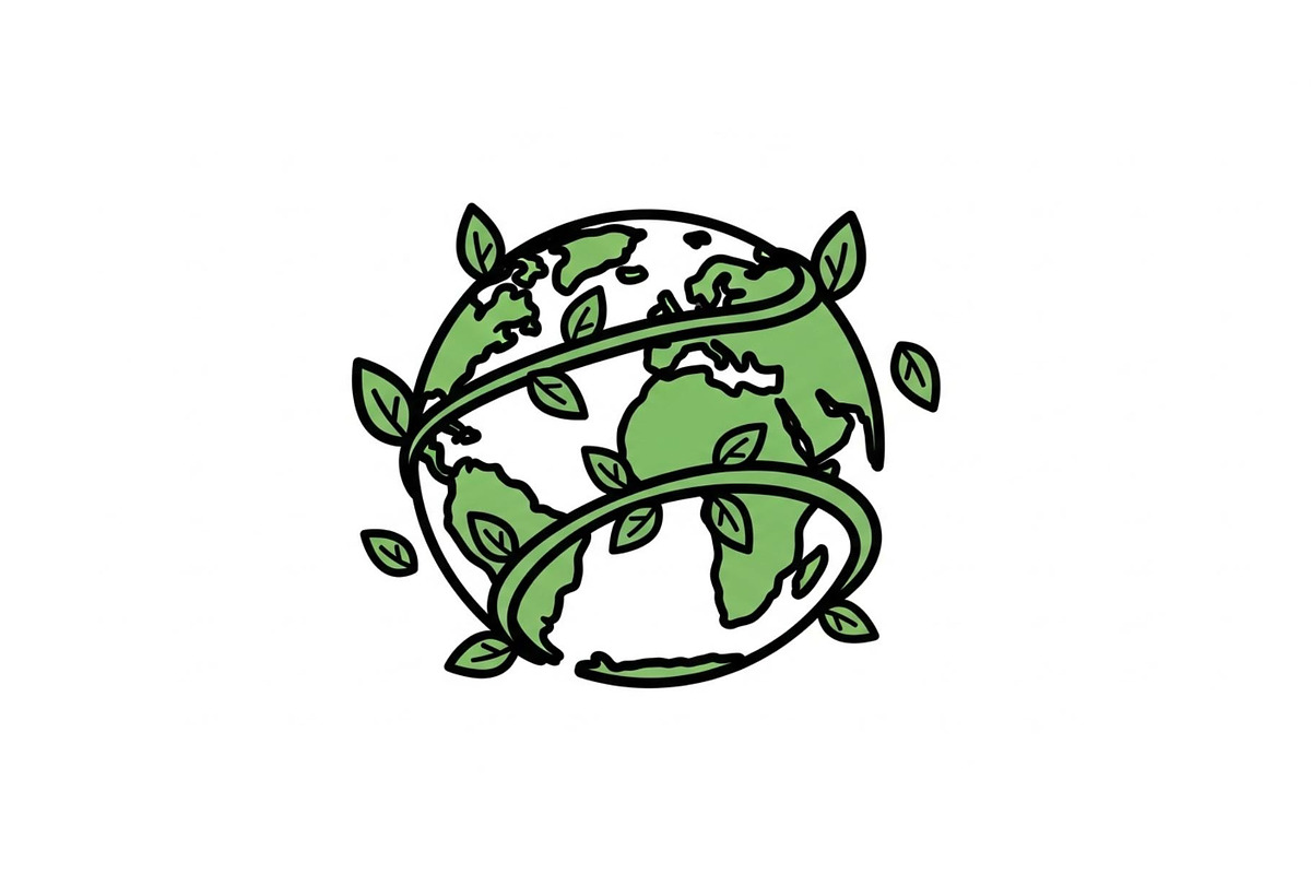 Eco Earth Care Vector Icon Bundle, an Illustration by Designs_River (Photo 38 of 51)