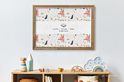Landscape Frame in Baby Room Mock-up, a Print Template by Branda Keeps (Thumbnail 19 of 30)