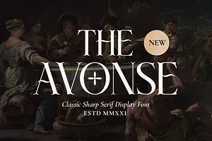 The Avonse - Classic Sharp Serif