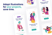 Diwali Illustration Art Set, a Seasonal Illustration by Prosymbols (Thumbnail 4 of 8)