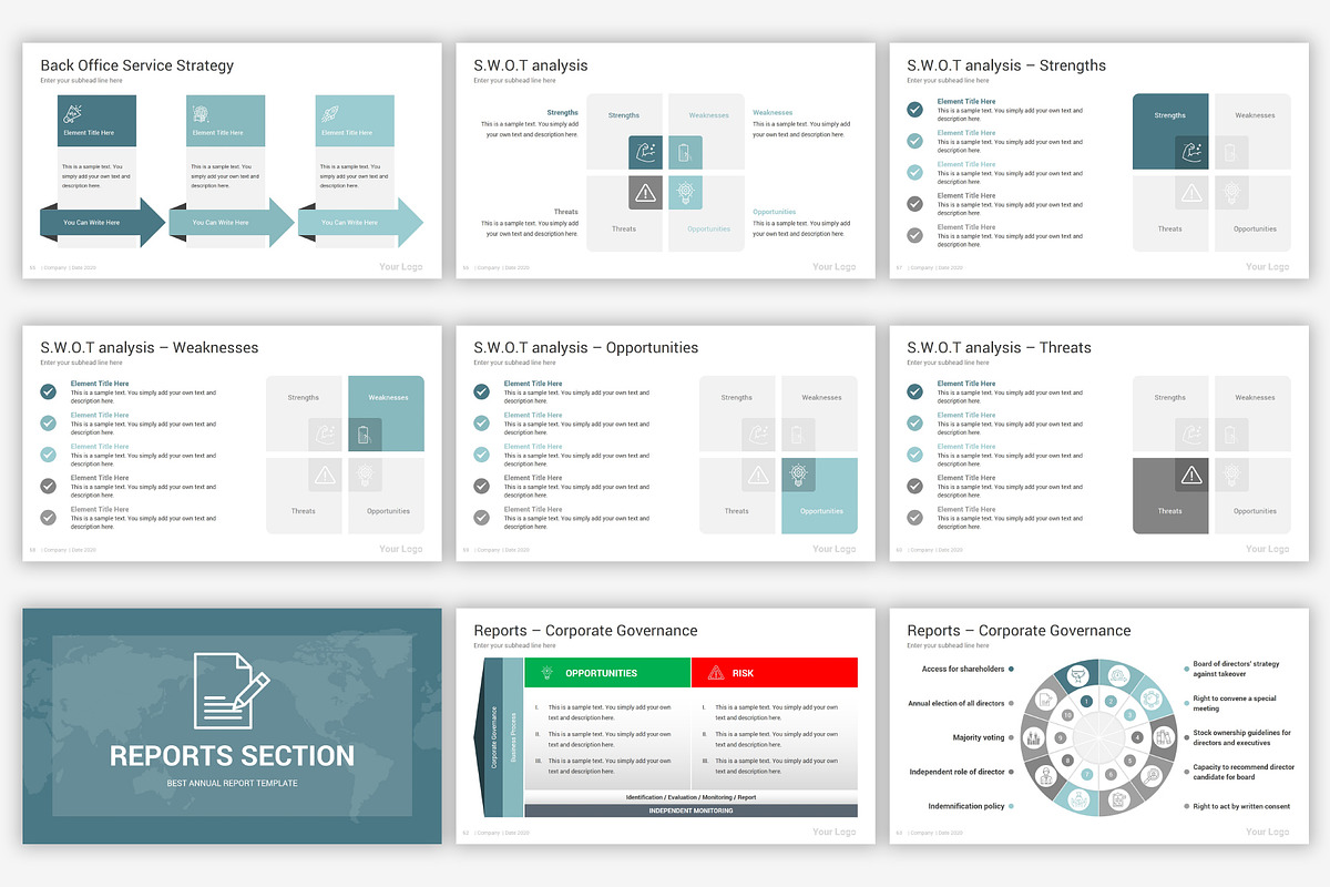 Comprehensive PowerPoint Bundle, a Presentation Template by SlideOne (Photo 60 of 81)