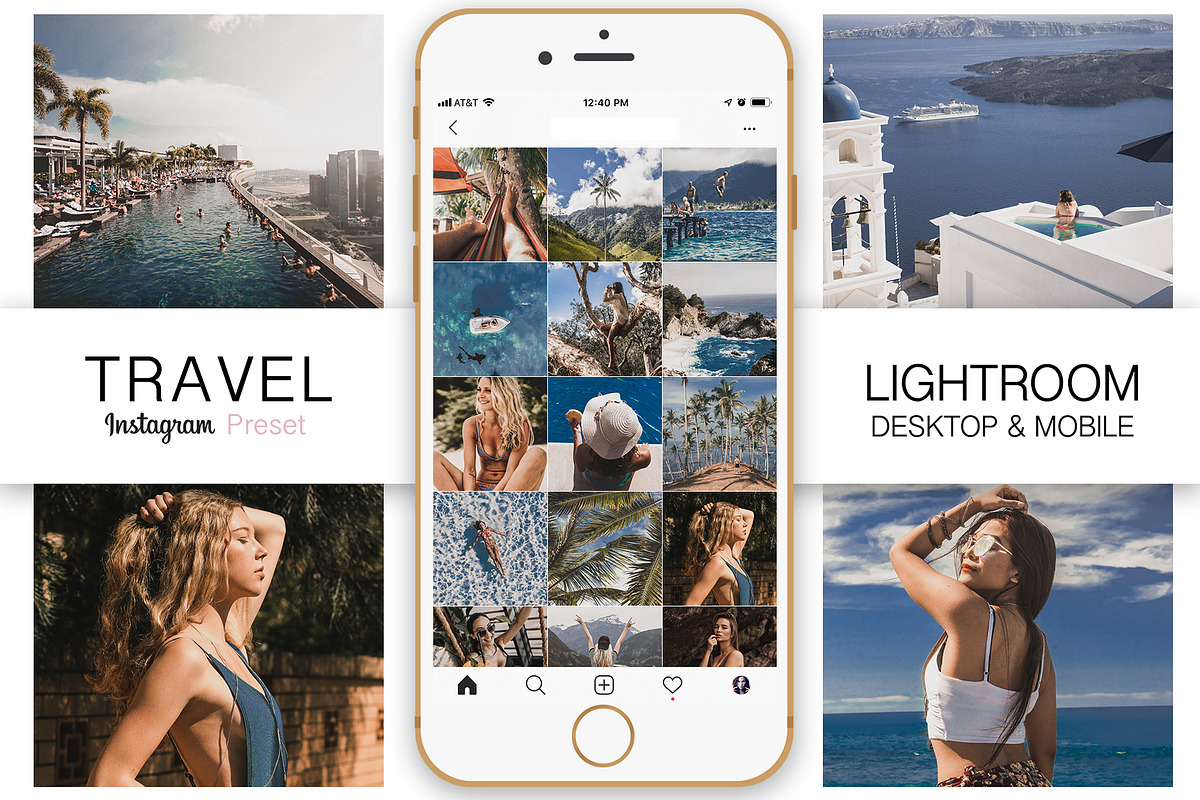 Travel Instagram Blogger Preset, a Preset Add-On by Design Aesthetic (Photo 1 of 5)