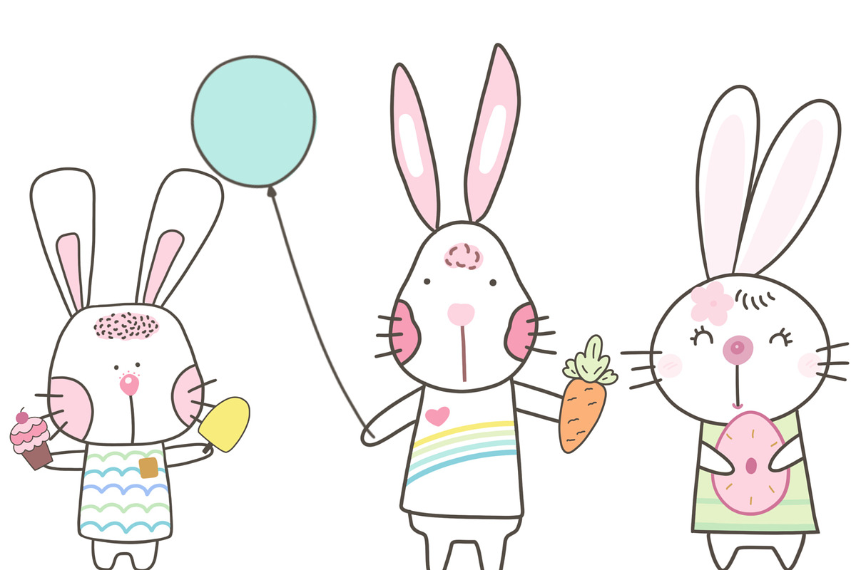 Cheerful Little Bunny, a Brush Add-On by Sense Library (Photo 2 of 7)