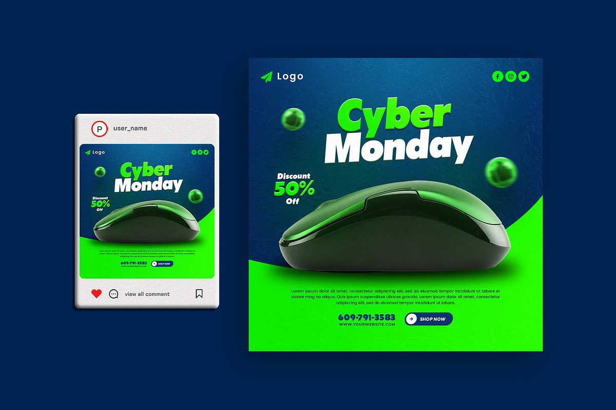 Product Sale Post Template, a Social Media Template by Saman Osama (Photo 2 of 2)