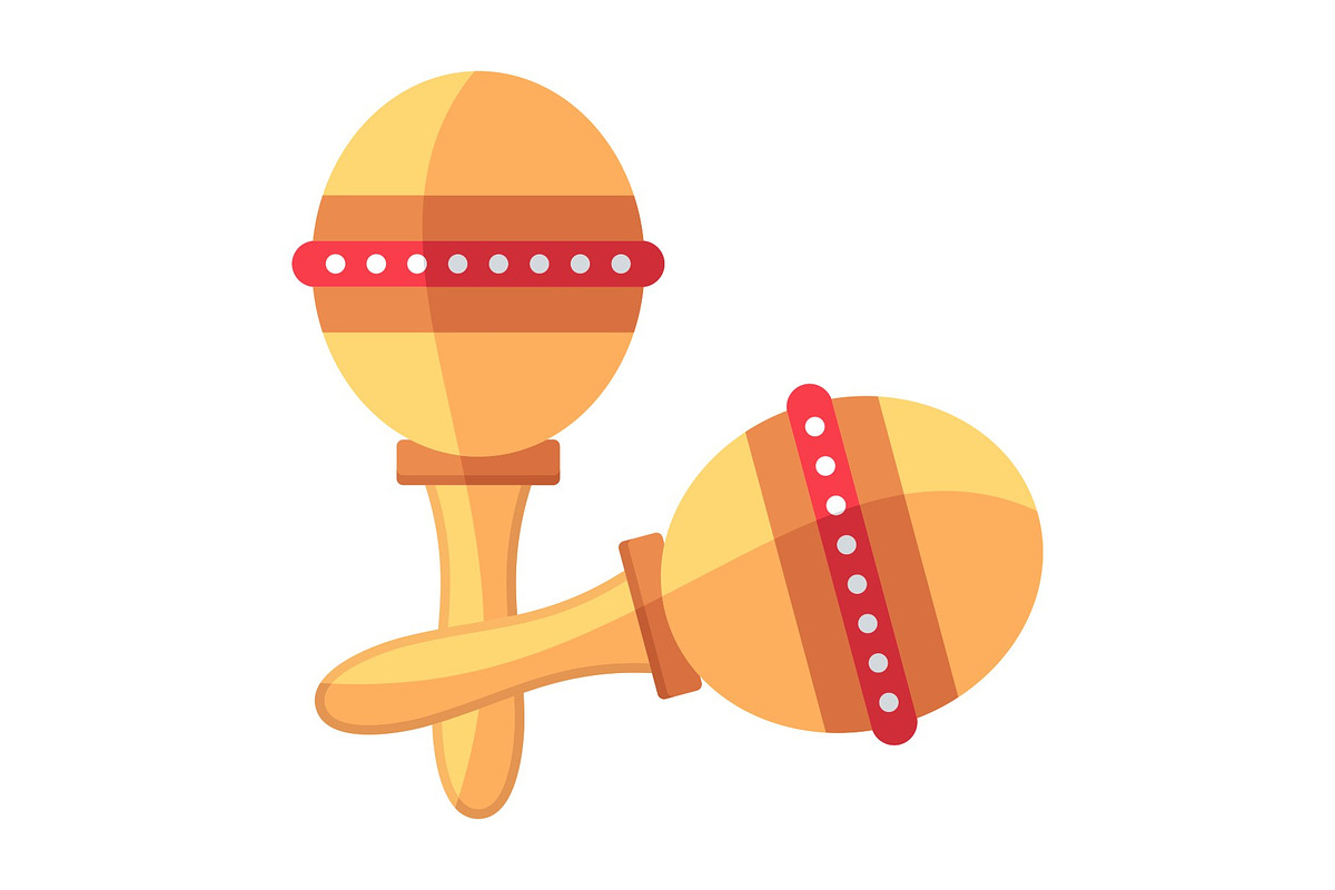 Maracas Illustration Icon, an Icon by Pexelpy (Photo 1 of 2)