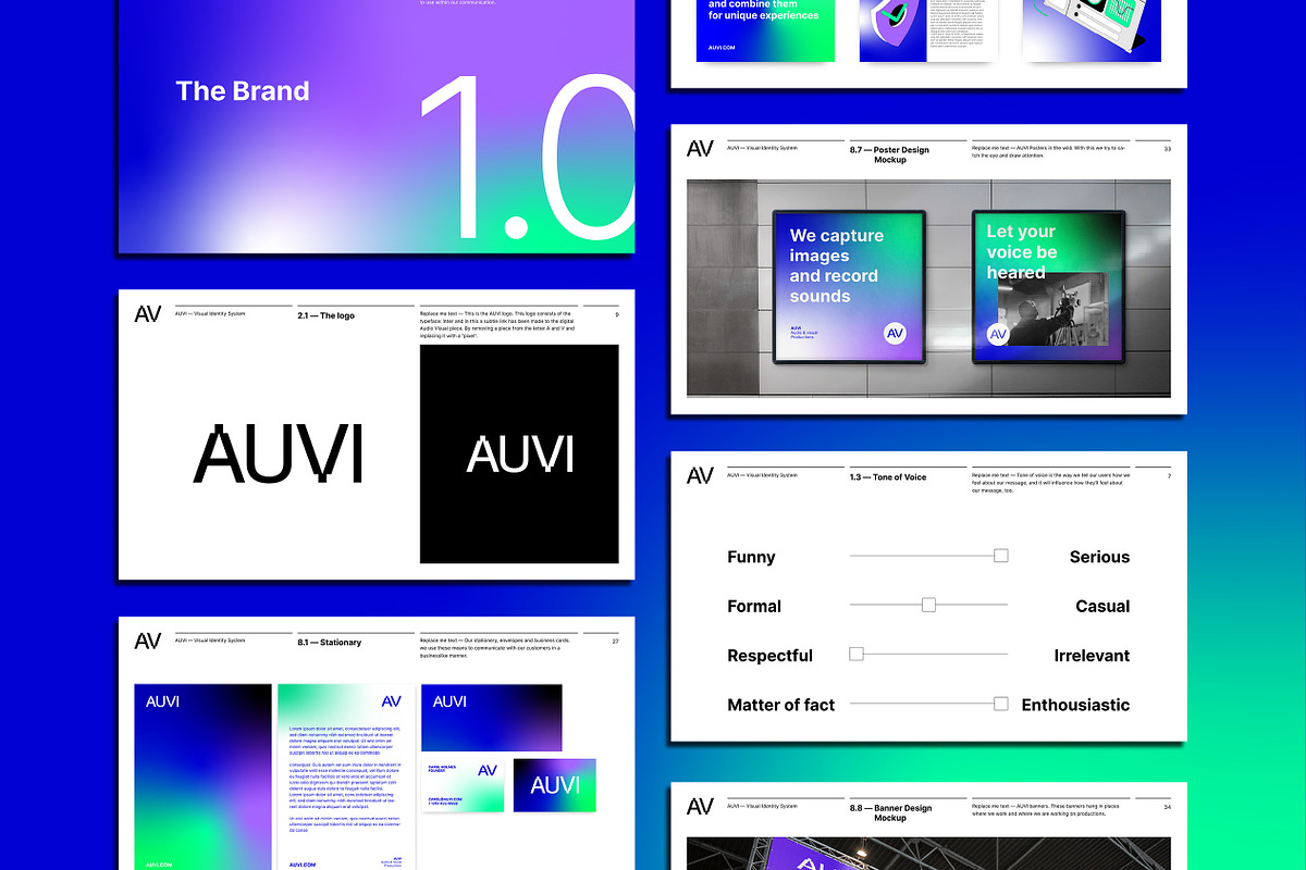 Absolute | Brand Guidelines - Figma, a Presentation Template by Typefool's Shop (Photo 7 of 12)