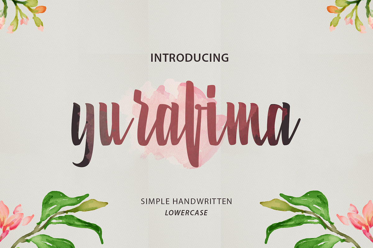 Yurafima font