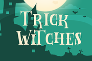 Follower Spooky halloween Font, a Font by Rasgood (Thumbnail 5 of 5)