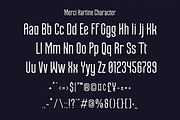 Merci Kartine – Typeface, a Sans Serif Font by MERCI STUDIO (Thumbnail 8 of 8)