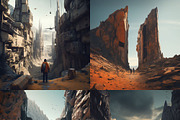 537 Midjourney Prompts for Sci-fi, a Technology Illustration by Sevenstyles (Thumbnail 11 of 13)