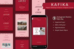 Elegant Wedding Invitation Instagram, a Social Media Template by Attype