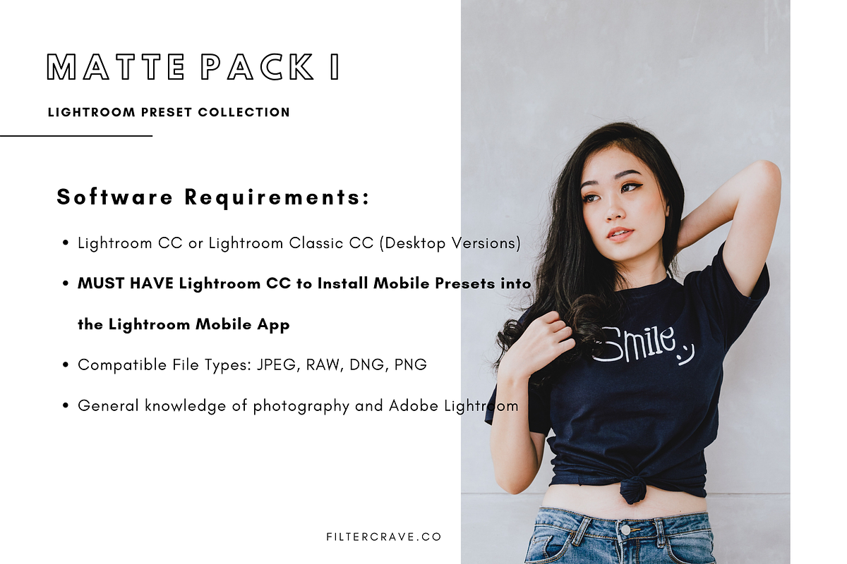 Matte Mobile Lightroom Presets I preview 6