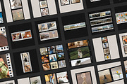200 Film Frames & Instant Templates, a Social Media Template by Feel This (Thumbnail 11 of 32)