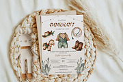 Editable Cowboy Baby Shower Invite, an Invitation Template by LucaTheme (Thumbnail 2 of 5)