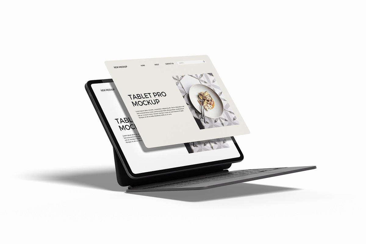 iPad Screen Mockup, an iPad Mockup by suciamairastd (Photo 4 of 5)