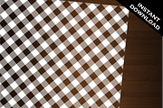 Digital Papers Gingham + DIY Overlay, a Pattern Graphic by The Geekery Store (Thumbnail 3 of 3)